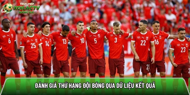 Đánh giá thứ hạng đội bóng qua dữ liệu kết quả